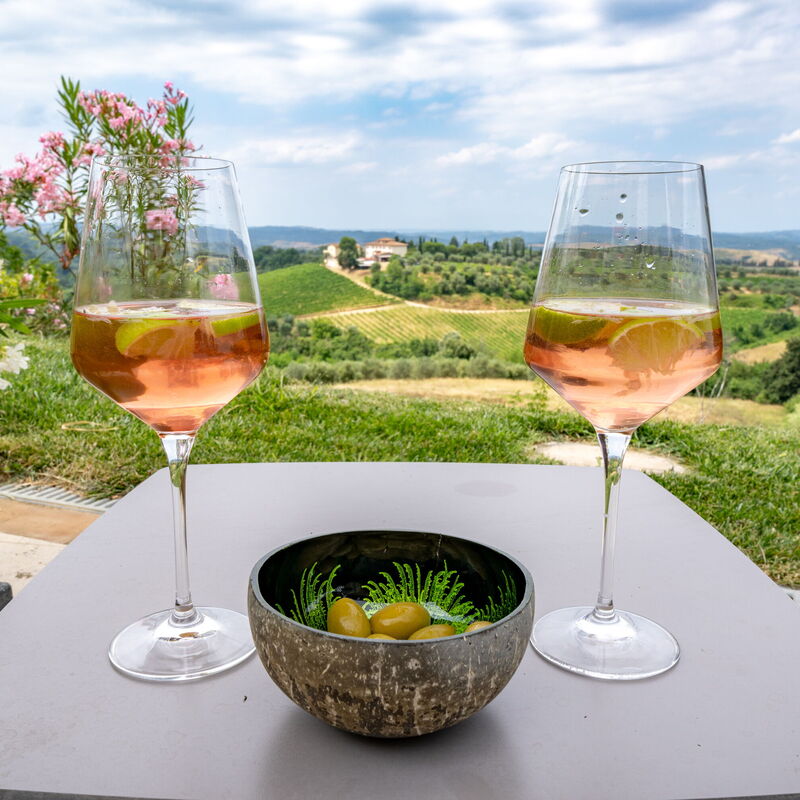 Melaiolo Modern Apartment With Pool, Montaione, Toscana: Autunno, Estate, Giardino, Primavera