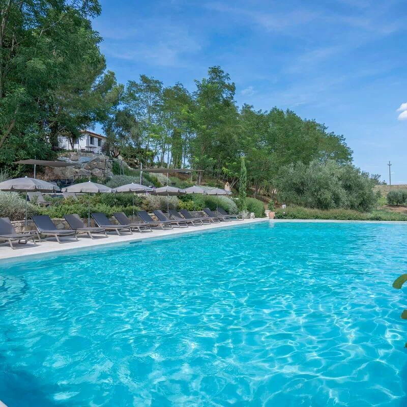 Melaiolo Modern Apartment With Pool, Montaione, Toscana: Autumn, Pool, Spring, Summer