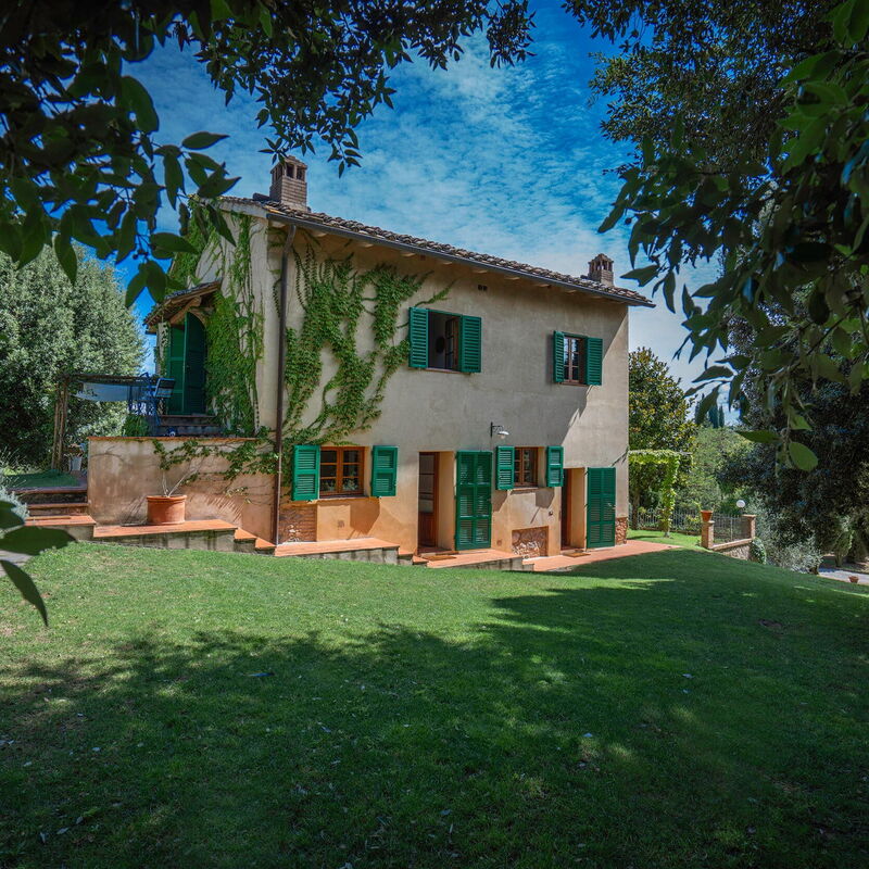 La Tesa Country House With Pool S. Gimignano: Autumn, Building Exterior, Garden, Spring, Summer