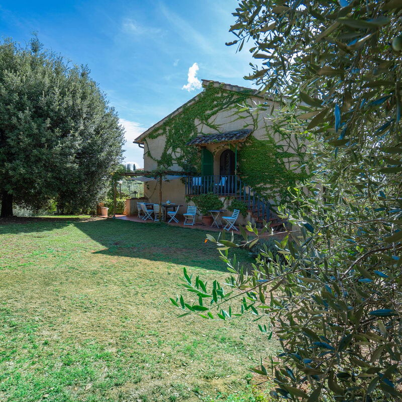 La Tesa Country House With Pool S. Gimignano: Autumn, Building Exterior, Garden, Spring, Summer