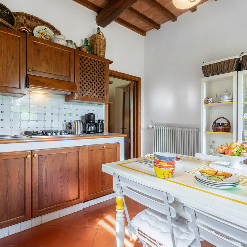 La Tesa Country House With Pool S. Gimignano: Autumn, Kitchen, Living Room, Spring, Summer