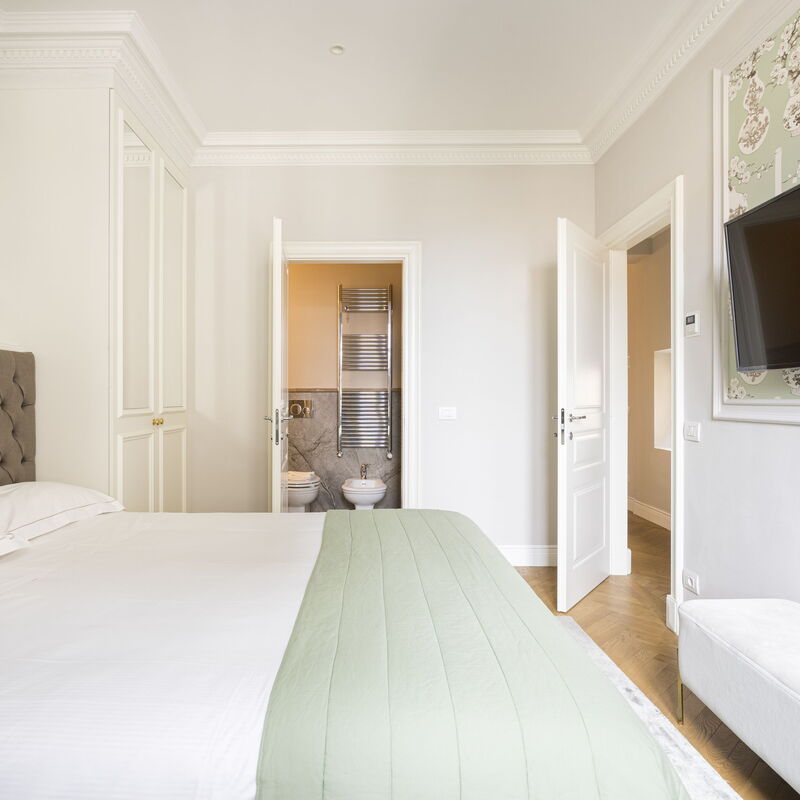 Albizi Penthouse Luxury Apartment In Florence By Palazzo Pazzi Vitali: Jesen, Ljeto, Proljeće, Spavaća soba, Zima