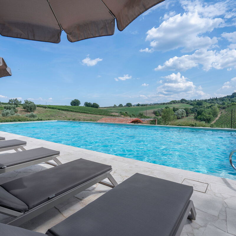 Ciliegino Spereto Apartment, Pool And Relax , Montaione: Autumn, Pool, Spring, Summer