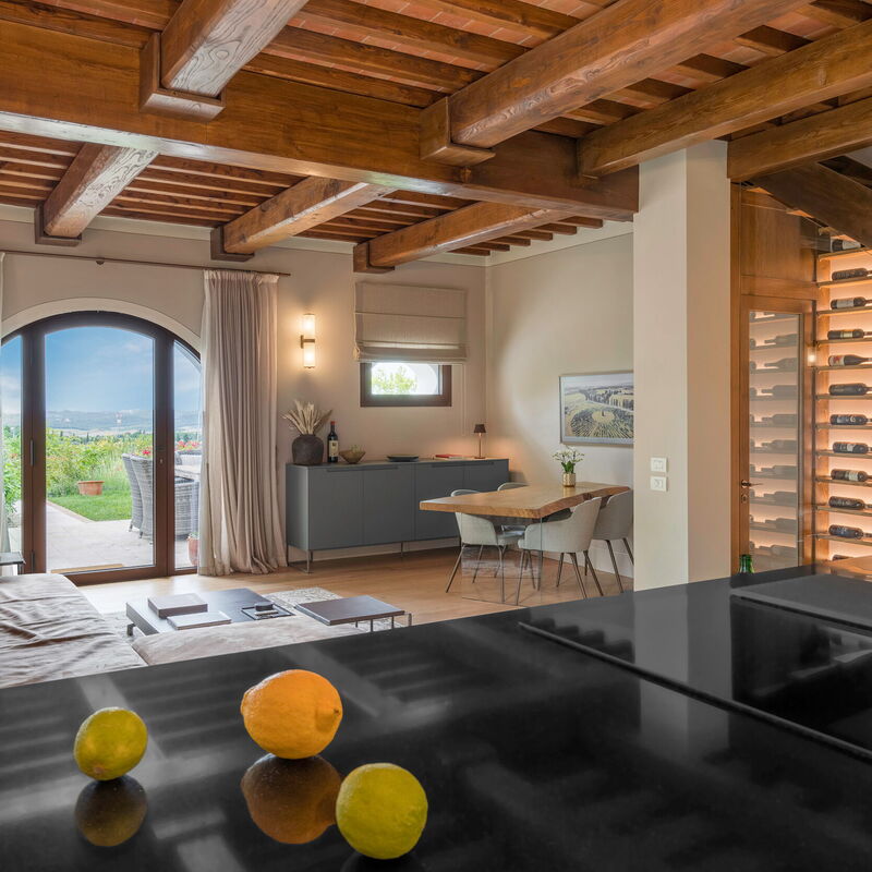 Ciliegino Spereto Apartment, Pool And Relax , Montaione: Autumn, Living Room, Spring, Summer