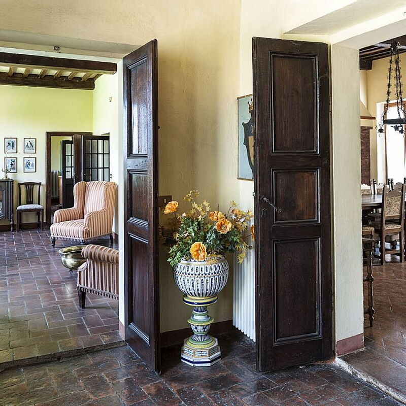 Villa Montalcinello In Siena, Private Pool: villa-montalcinello-chiusdino-villa-internal