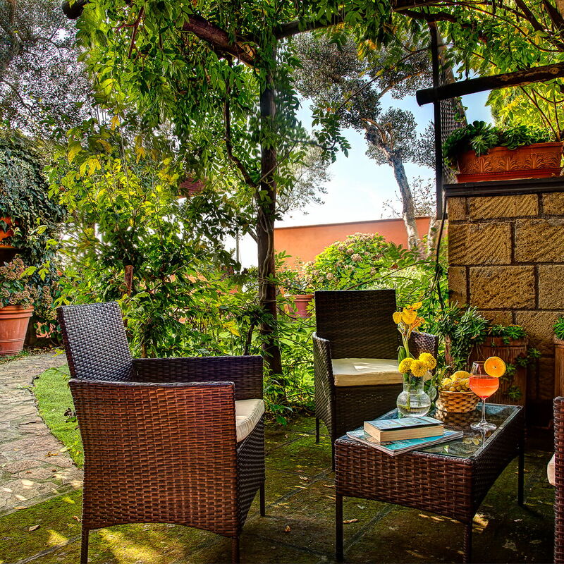 Villa Sorrentina With Panoramic Terrace: Autumn, Garden, Spring, Summer, Winter