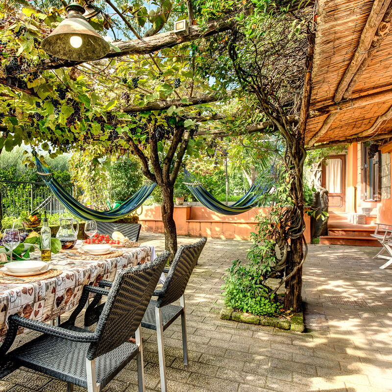Villa Sorrentina With Panoramic Terrace: Autumn, Garden, Spring, Summer, Winter