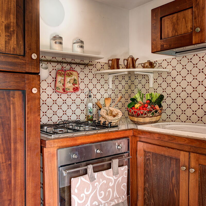 Villa Sorrentina With Panoramic Terrace: Autumn, Kitchen, Spring, Summer, Winter