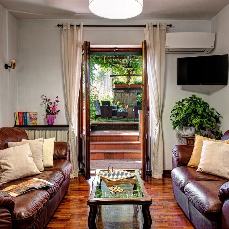 Villa Sorrentina With Panoramic Terrace: Autumn, Living Room, Spring, Summer, Winter