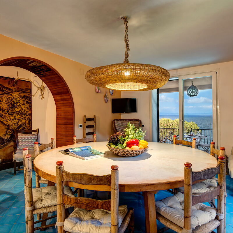Apt Blu Mare Sorrento Coast: Autumn, Dining Room, Kitchen, Spring, Summer, Winter