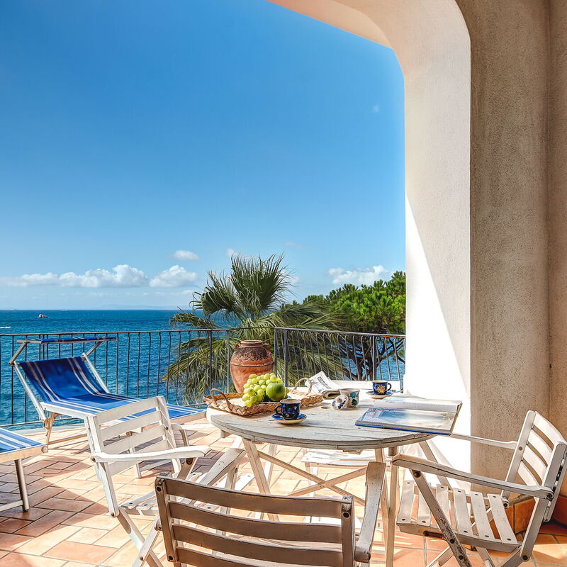 Apt Blu Mare Sorrento Coast: Autumn, Balcony / Terrace / Patio, Scenic View, Spring, Summer, Winter