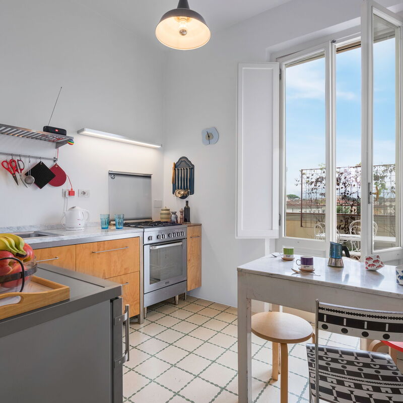 Orto Botanico Apartment With Terrace And Dome View Florence: Autumn, Kitchen, Spring, Summer