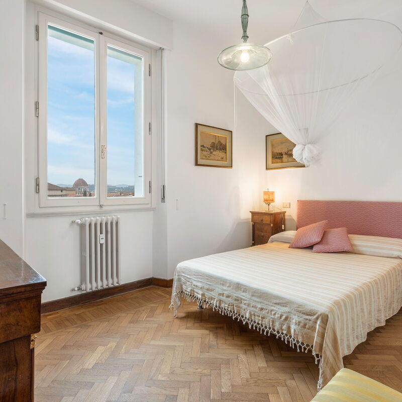 Orto Botanico Apartment With Terrace And Dome View Florence: Autumn, Bedroom, Spring, Summer