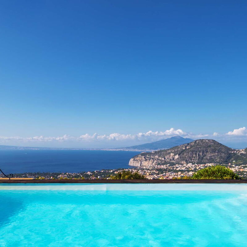 Villa Golfo Di Napoli With Private Pool: Autumn, Pool, Scenic View, Spring, Summer, Winter