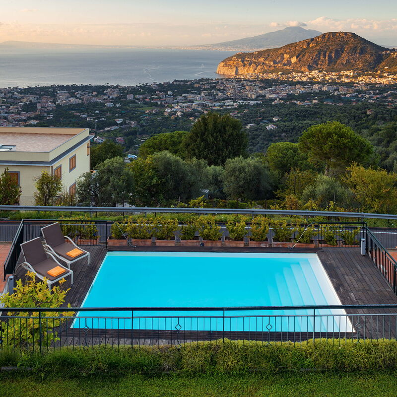 Villa Golfo Di Napoli With Private Pool: Autumn, Pool, Scenic View, Spring, Summer, Winter