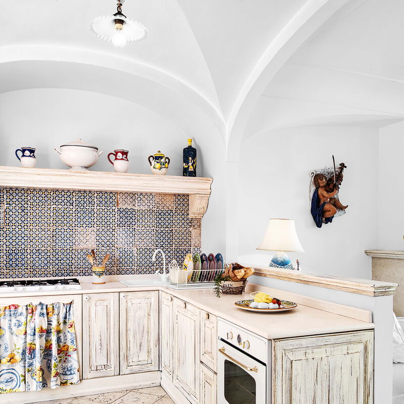 Villa Golfo Di Napoli With Private Pool: Autumn, Kitchen, Spring, Summer, Winter