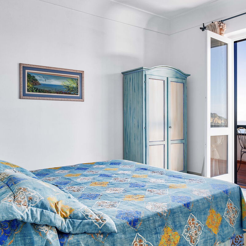 Villa Golfo Di Napoli With Private Pool: Autumn, Bedroom, Scenic View, Spring, Summer, Winter