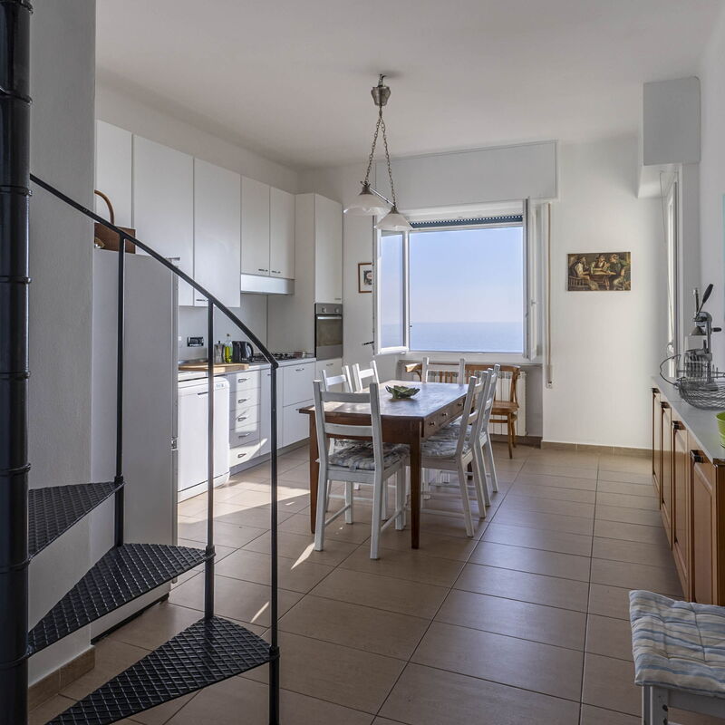 Breath-taking Portofino Promontory Seaview: Autumn, Kitchen, Spring, Summer