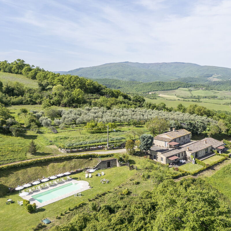 Marcigliana Cottage, Pool, Radicondoli: Autumn, Scenic View, Spring, Summer