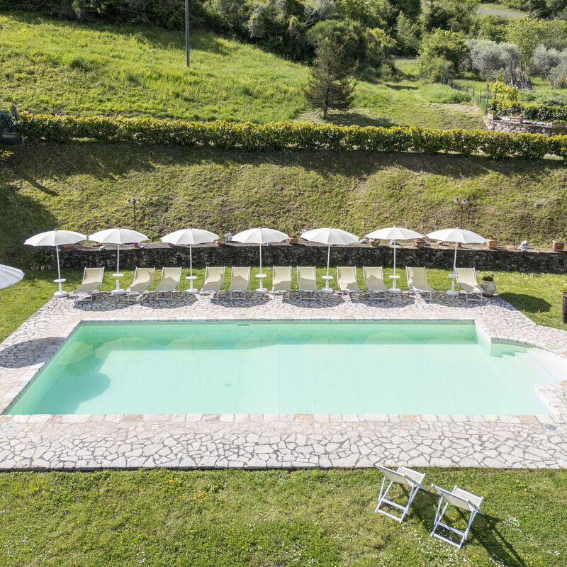 Marcigliana Cottage, Pool, Radicondoli: Autumn, Pool, Spring, Summer