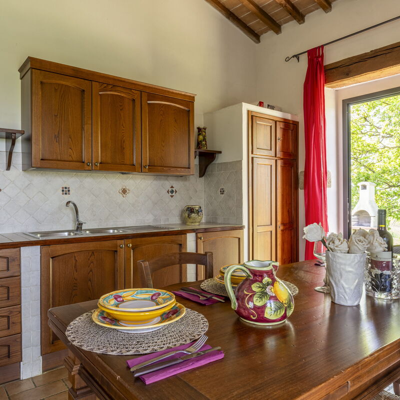 Marcigliana Cottage, Pool, Radicondoli: Autumn, Kitchen, Spring, Summer