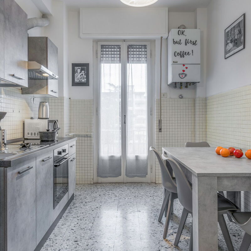 Romina Apartment, Florence, Campo Marte: Autumn, Kitchen, Spring, Summer