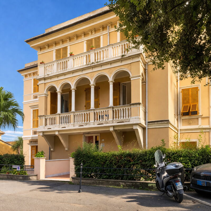 Casa con Accesso Privato al Mare, Parcheggio, Bogliasco: Automne, Entrée principale, Été, Printemps
