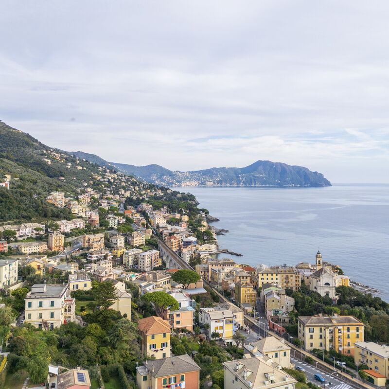 Casa con Accesso Privato al Mare, Parcheggio, Bogliasco: Activités, Automne, Été, Extérieur, Printemps