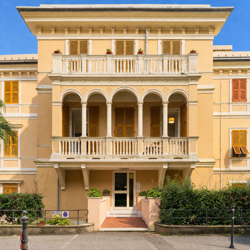 Casa con Accesso Privato al Mare, Parcheggio, Bogliasco: Automne, Entrée principale, Été, Printemps