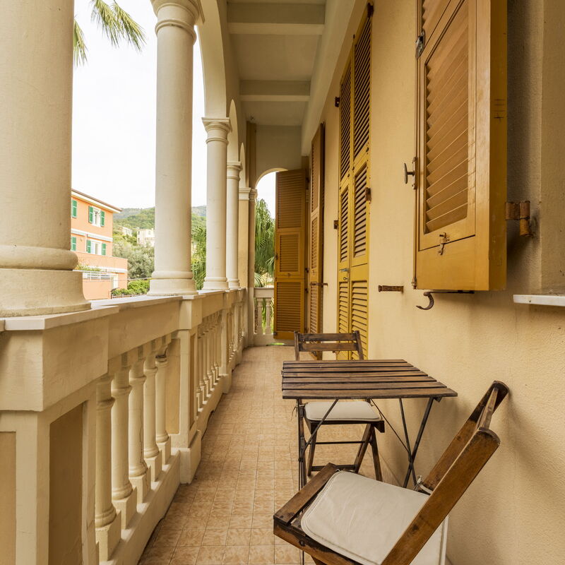 Casa con Accesso Privato al Mare a Parcheggio, Bogliasco: Autumn, Balcony / Terrace / Patio, Spring, Summer