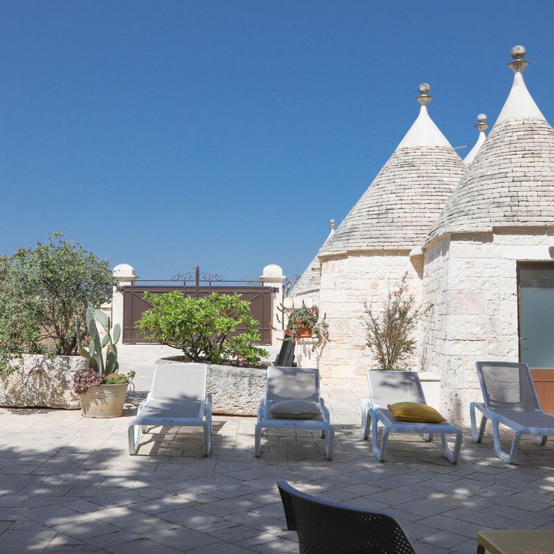 Country Trullo Rosso With Jacuzzi Alberobello: Autumn, Garden, Spring, Summer