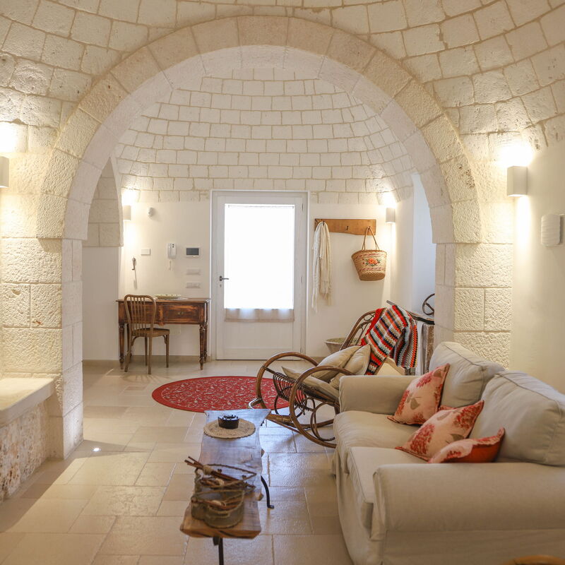 Country Trullo Rosso With Jacuzzi Alberobello: Autumn, Living Room, Spring, Summer