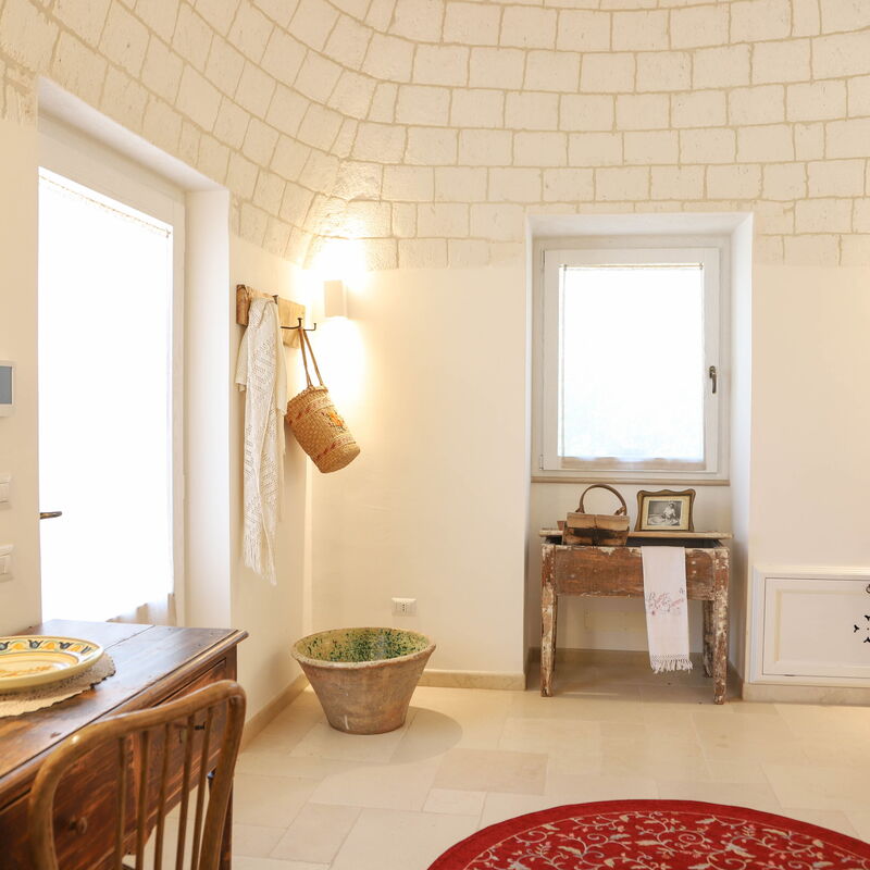 Country Trullo Rosso With Jacuzzi Alberobello: Autumn, Living Room, Spring, Summer