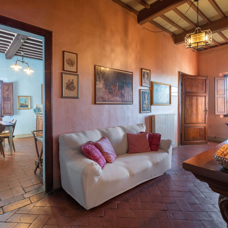 Ely Apartment In Villa, Wifi, Terricciola, Pisa: Autumn, Living Room, Spring, Summer