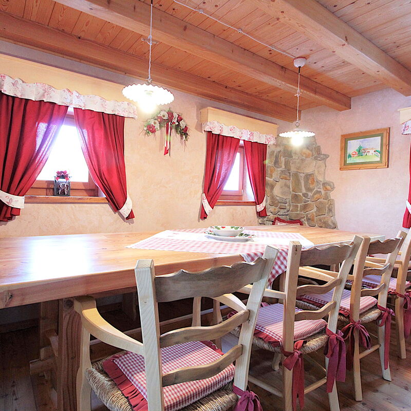 Baita Mountain View Pale San Martino: Autumn, Dining Room, Spring, Summer