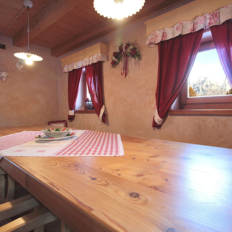 Baita Mountain View Pale San Martino: Autumn, Dining Room, Spring, Summer