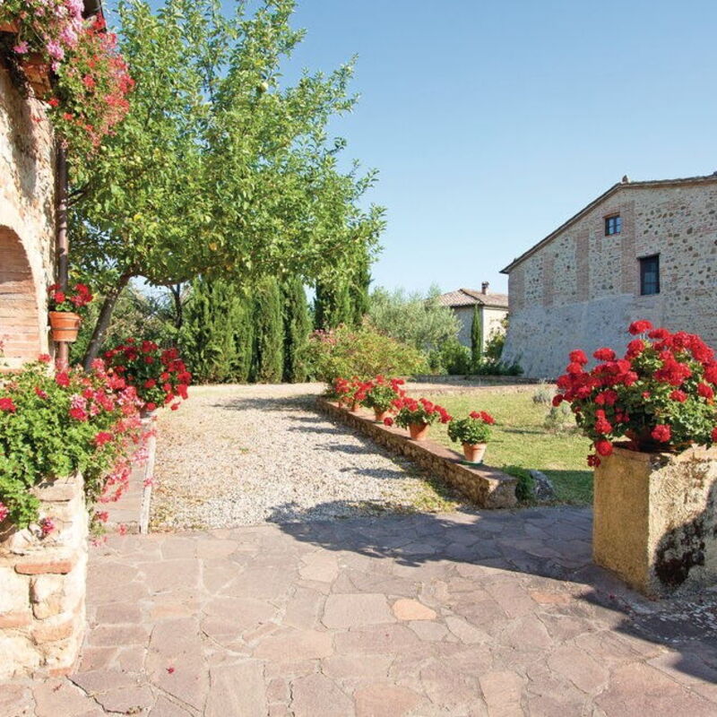 La Palazzina, Ville Di Corsano, Home And Pool: Autumn, Main Entrance, Spring, Summer