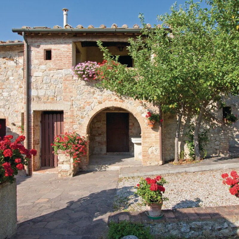 La Palazzina, Ville Di Corsano, Home And Pool: Autumn, Main Entrance, Spring, Summer