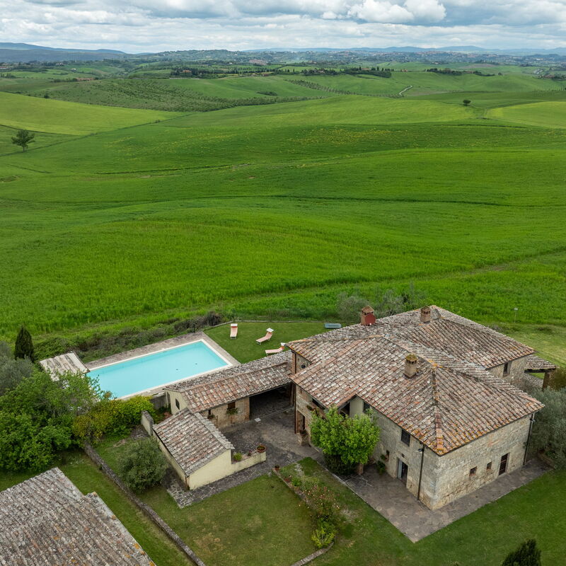 La Palazzina, Ville Di Corsano, Home And Pool: Jesen, Ljeto, Pogledi, Proljeće