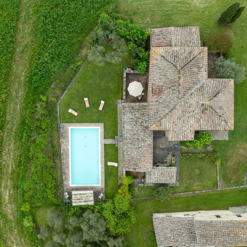 La Palazzina, Ville Di Corsano, Home And Pool: Autumn, Garden, Spring, Summer