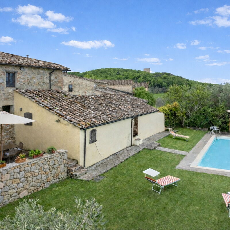 La Palazzina, Ville Di Corsano, Home And Pool: bazen, Jesen, Ljeto, Proljeće