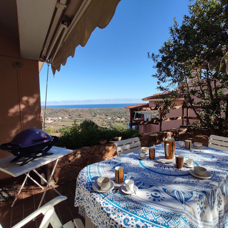 Casa San Lorenzo With Garden In Budoni: Autumn, Balcony / Terrace / Patio, Spring, Summer, Winter