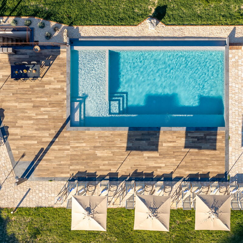 La Piazzetta, Borgo Campassini, Monteriggioni: Frühling, Herbst, Schwimmbad, Sommer