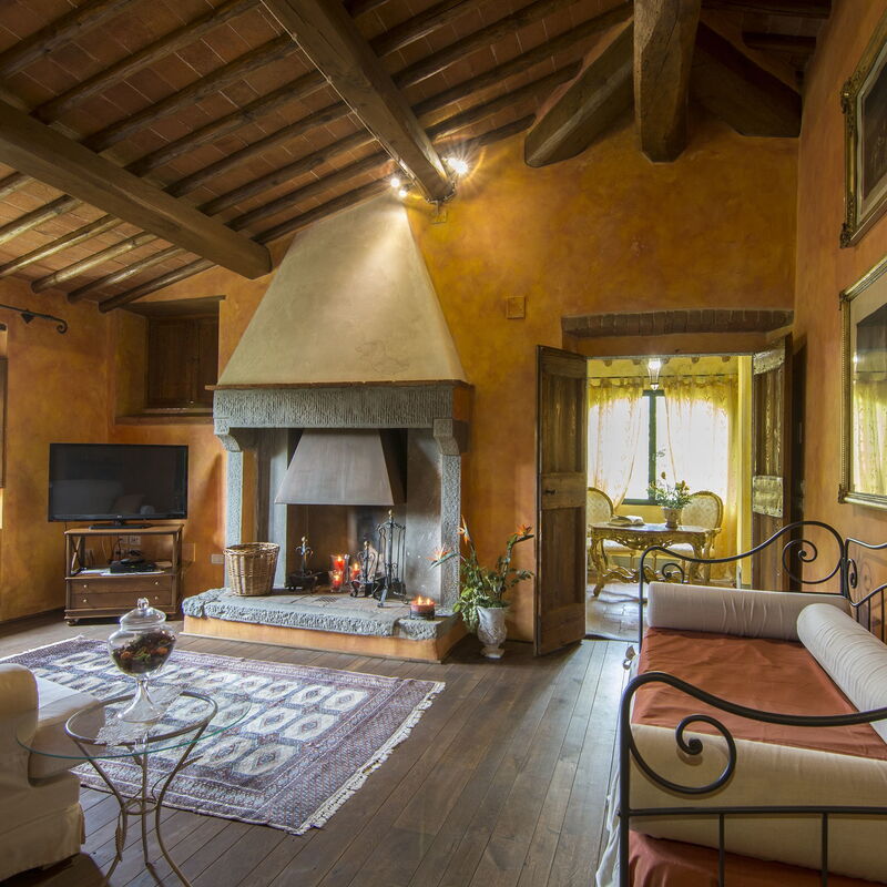 Il Castellare: Living Room