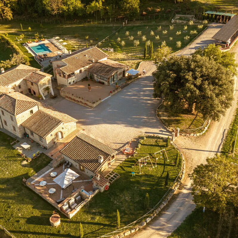 La Capanna, Borgo Campassini, Monteriggioni: Jesen, Ljeto, Proljeće, Vrt