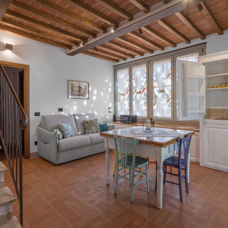 La Capanna, Borgo Campassini, Monteriggioni: Autumn, Kitchen, Living Room, Spring, Summer