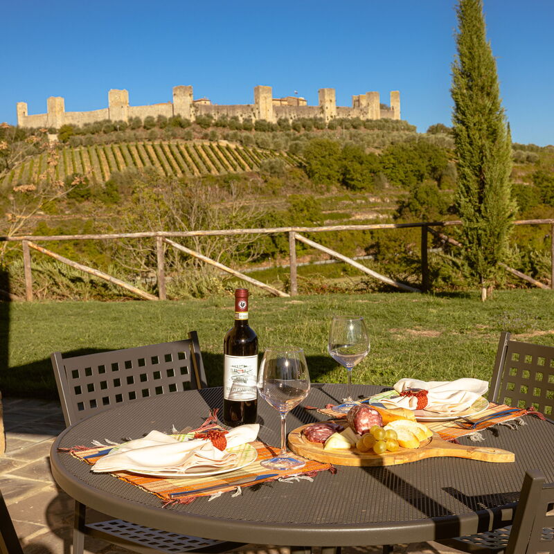 Il Borgo, Borgo Campassini, Monteriggioni: Jesen, Ljeto, Pogledi, Proljeće