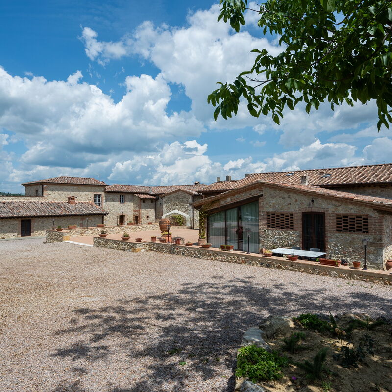 Il Borgo, Borgo Campassini, Monteriggioni: Autumn, Building Exterior, Spring, Summer