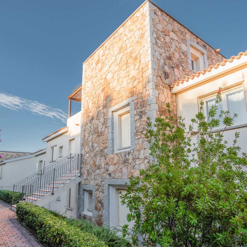 Baia Bianca Apartments Sardinia: Autumn, Main Entrance, Spring, Summer, Winter