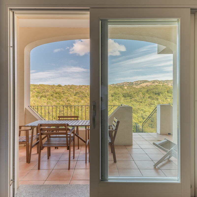 Baia Bianca Apartments Sardinia: Autumn, Balcony / Terrace / Patio, Spring, Summer, Winter